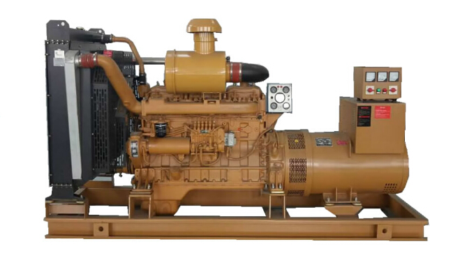 天台上柴250kw大型柴油二手发电机组_COPY